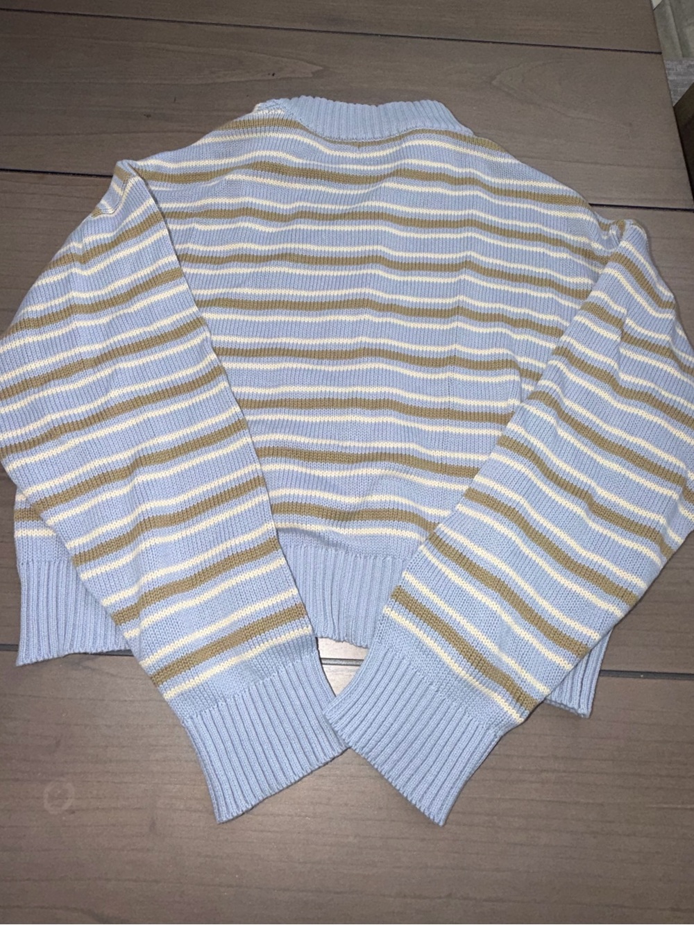 Set Active Weekend Knit Weekend Stripe Funnel Zip Palmetto Small Brand New - Picture 12 of 15